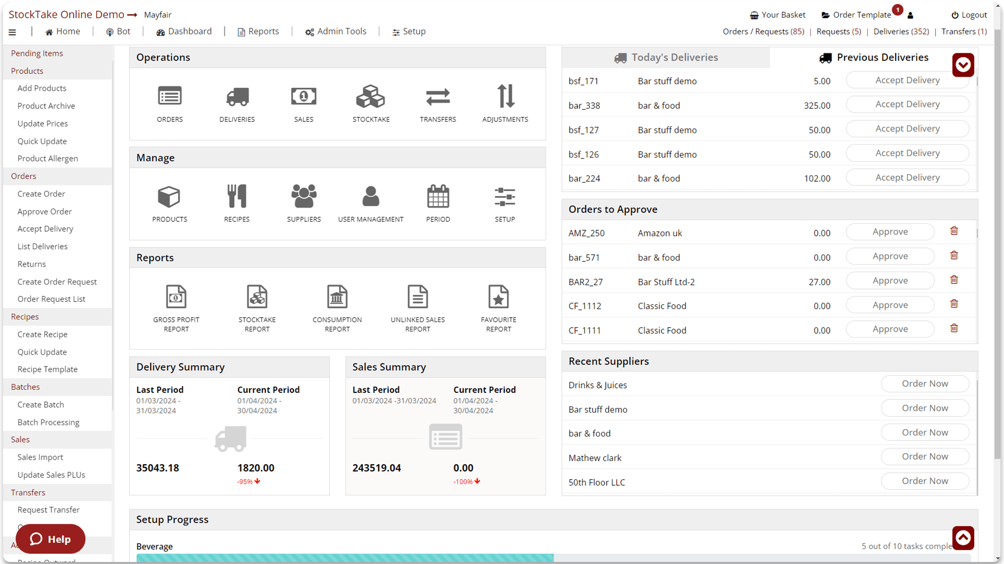 StockTake Online