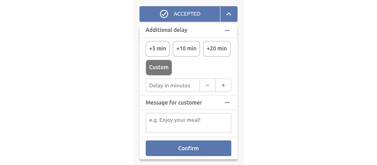 Additional data prompt settings