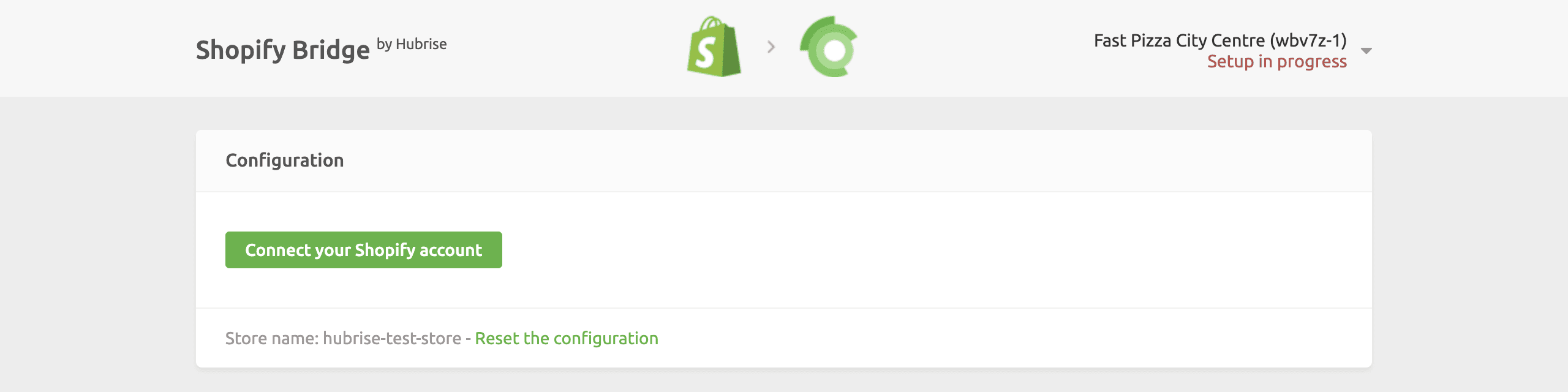 Shopify Restaurant ID