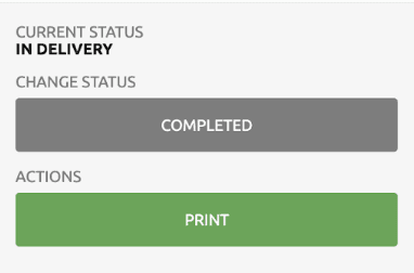 Screenshot of Click Completed
